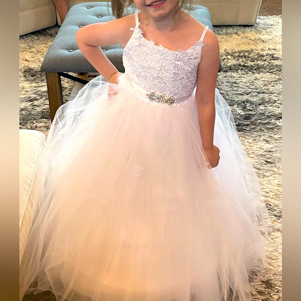 Light in the Box flower girl or first communion dress